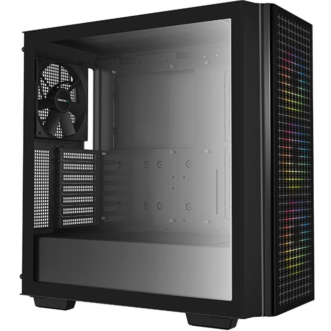 DeepCool cg540 midi tower behuizing (zwart | 2x usb-a | window)