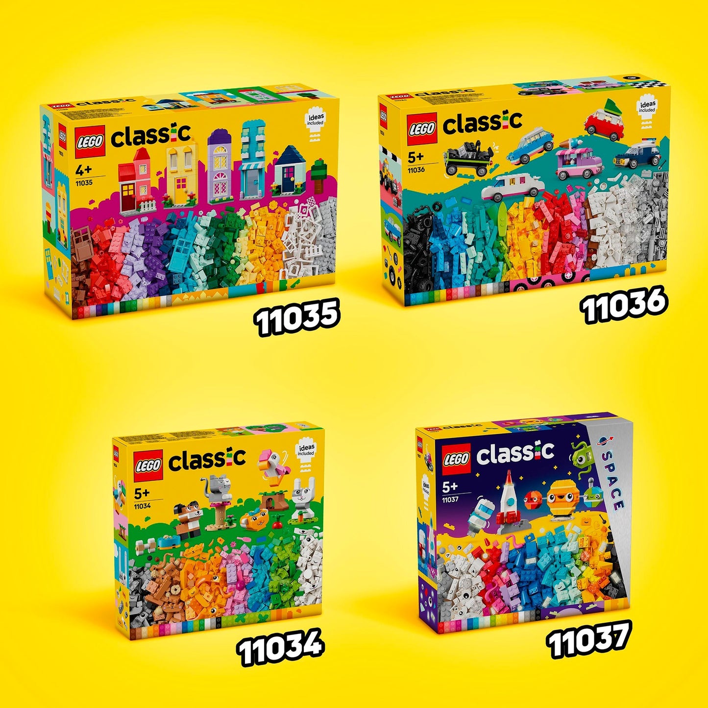 LEGO classic 11036 creatieve voertuigen