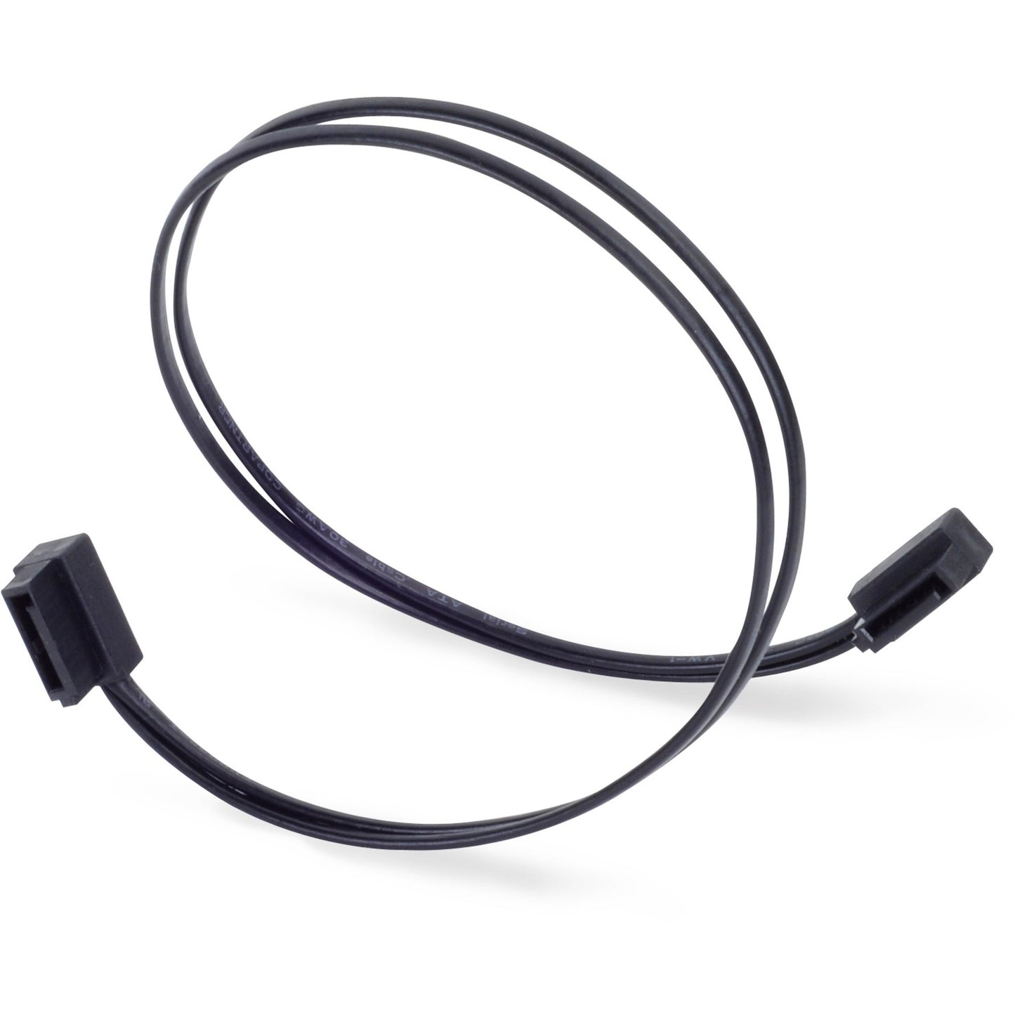 SilverStone sata iii kabel 30cm (zwart, 6gb s, low profile connector, cp11b-300)