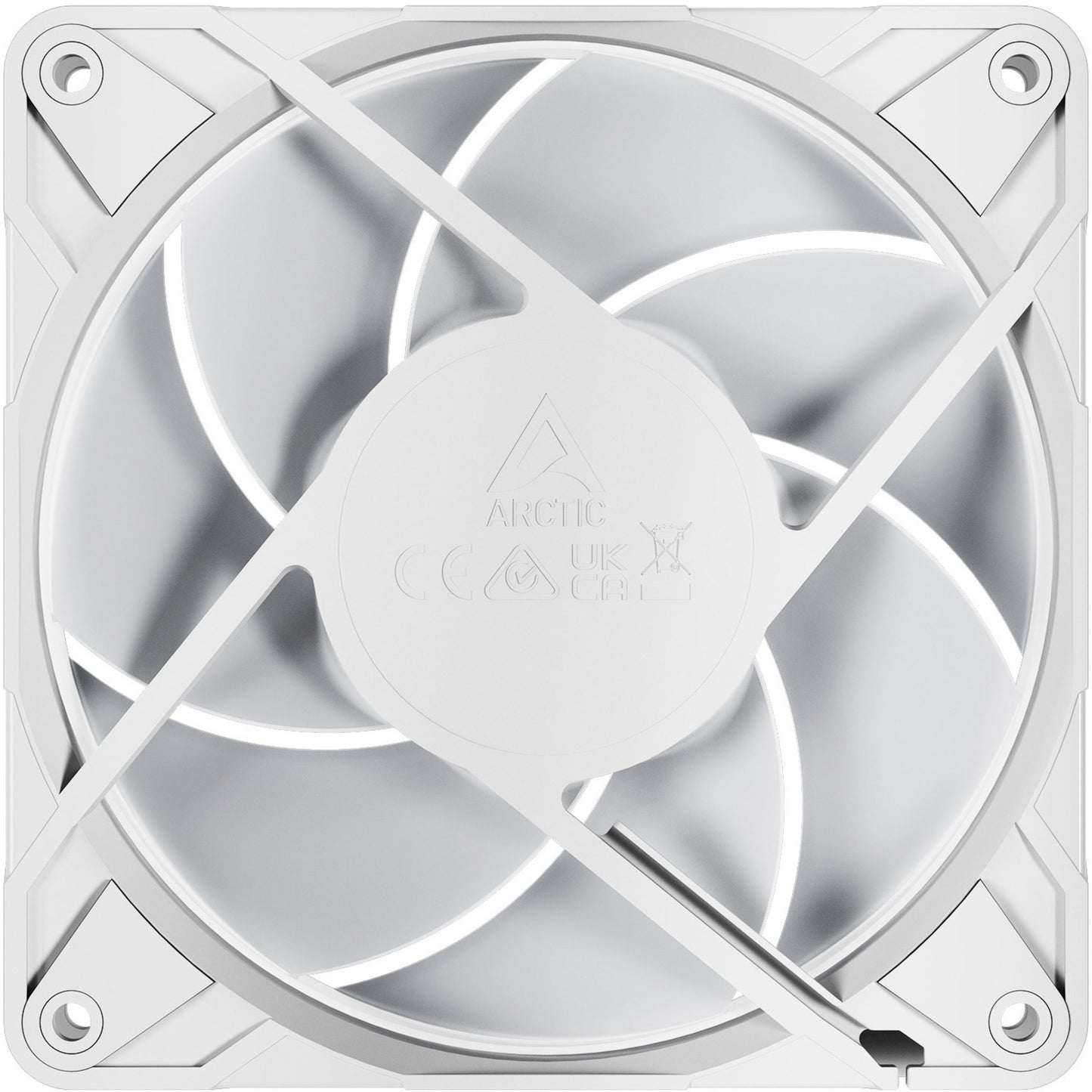 ARCTIC p12 pro a-rgb case fan (wit, 120 x 120 x 25 mm, pwm)