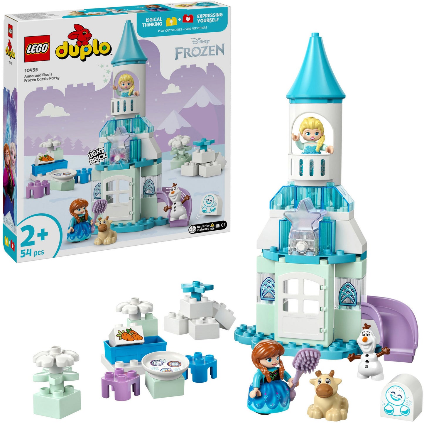 LEGO duplo 10455 anna en elsa's frozen kasteelfeest