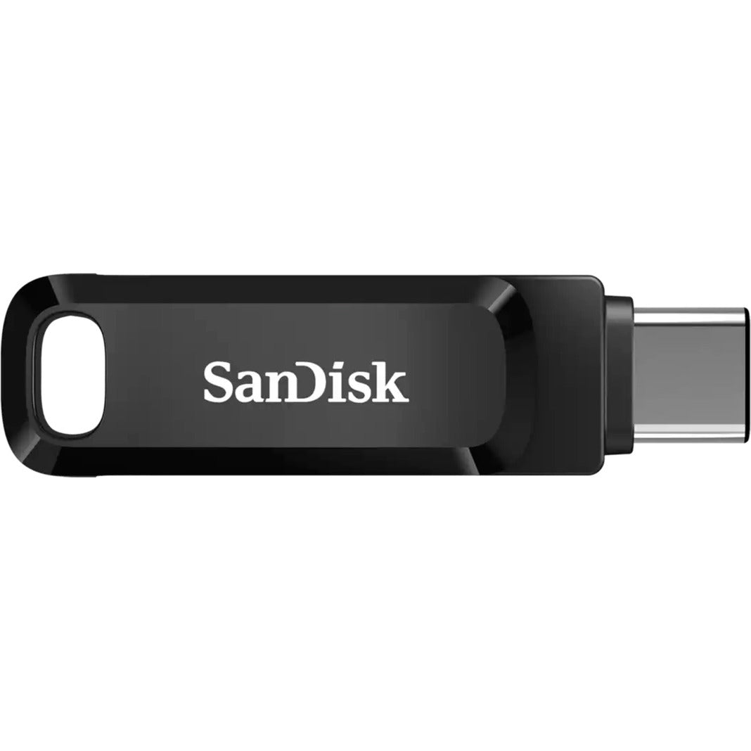 SanDisk ultra dual drive go 512 gb usb-stick (zwart, usb-a 3.2 (5 gbit s), usb-c 3.2 (5 gbit s))