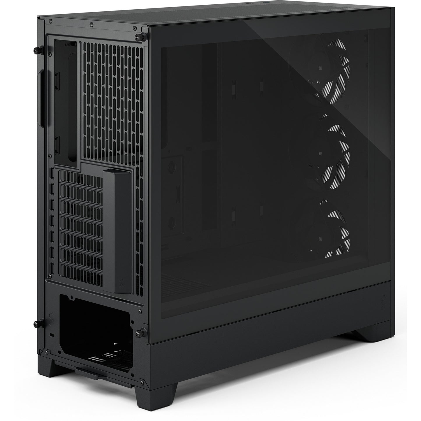 Fractal Design pop 2 air midi tower behuizing (zwart | 1x usb-a | 1x usb-c | tempered glass)