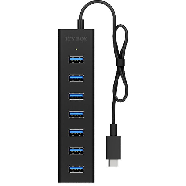 ICY BOX ib-hub1700-c3 usb-hub (zwart)