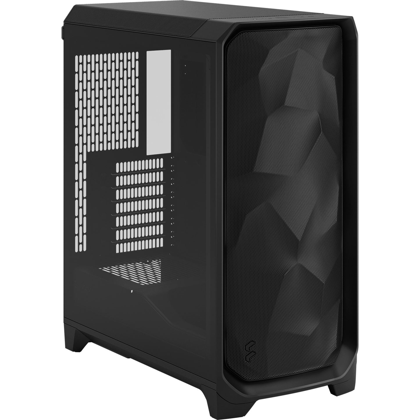 Fractal Design meshify 3 midi tower behuizing (zwart | 2x usb-a | 1x usb-c | tempered glass)