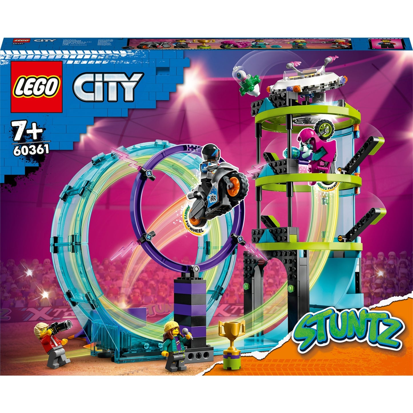 LEGO city - ultieme stuntrijders uitdaging constructiespeelgoed (60361)