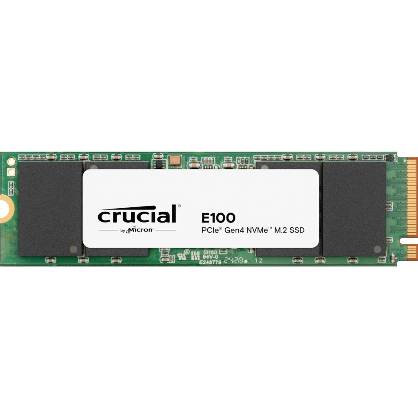 Crucial e100 2 tb ssd (pcie 4.0 x4, nvme, m.2 2280)