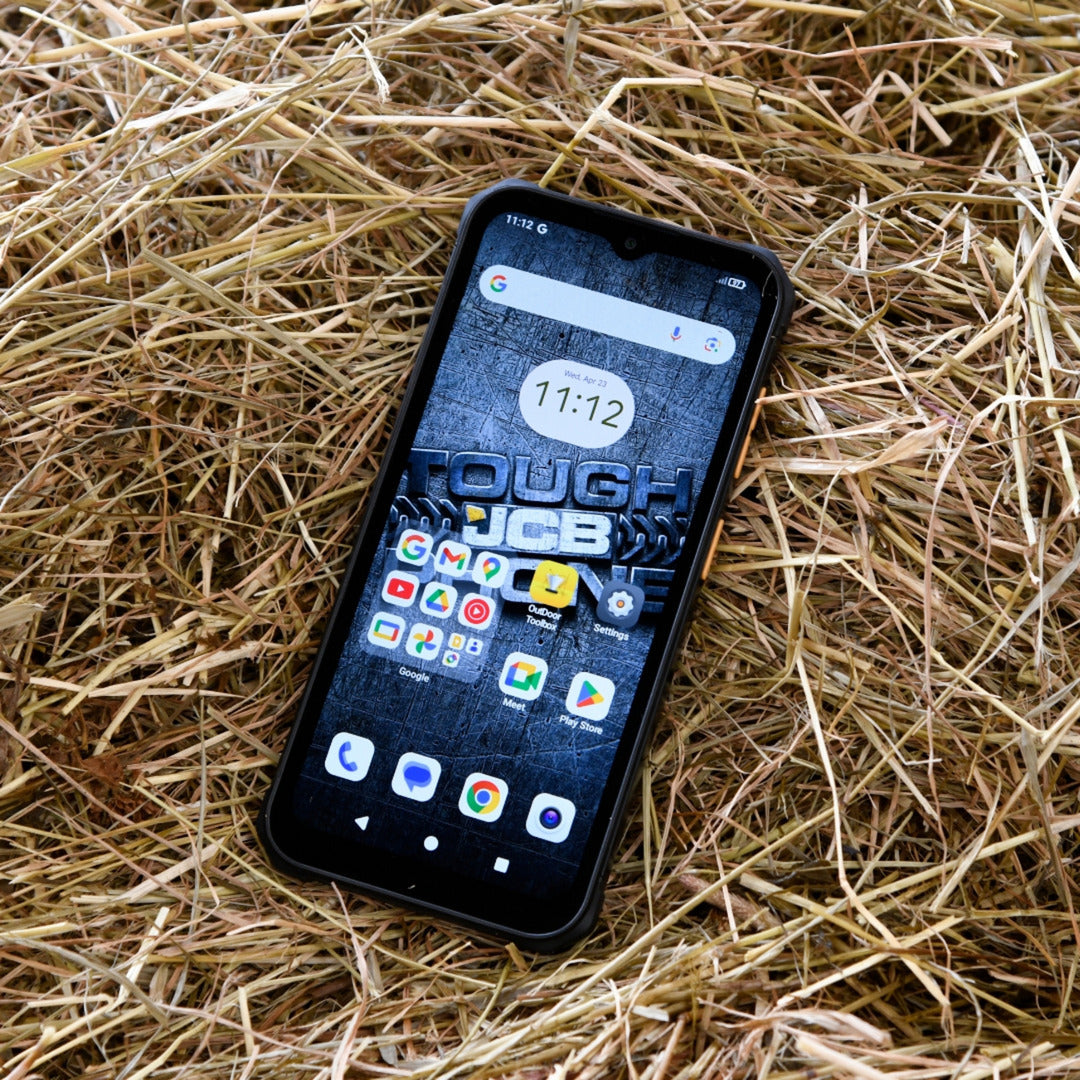 JCB Toughphone E10 (Zwart, 6.6 HD, 8 GB RAM, 64 GB ROM)