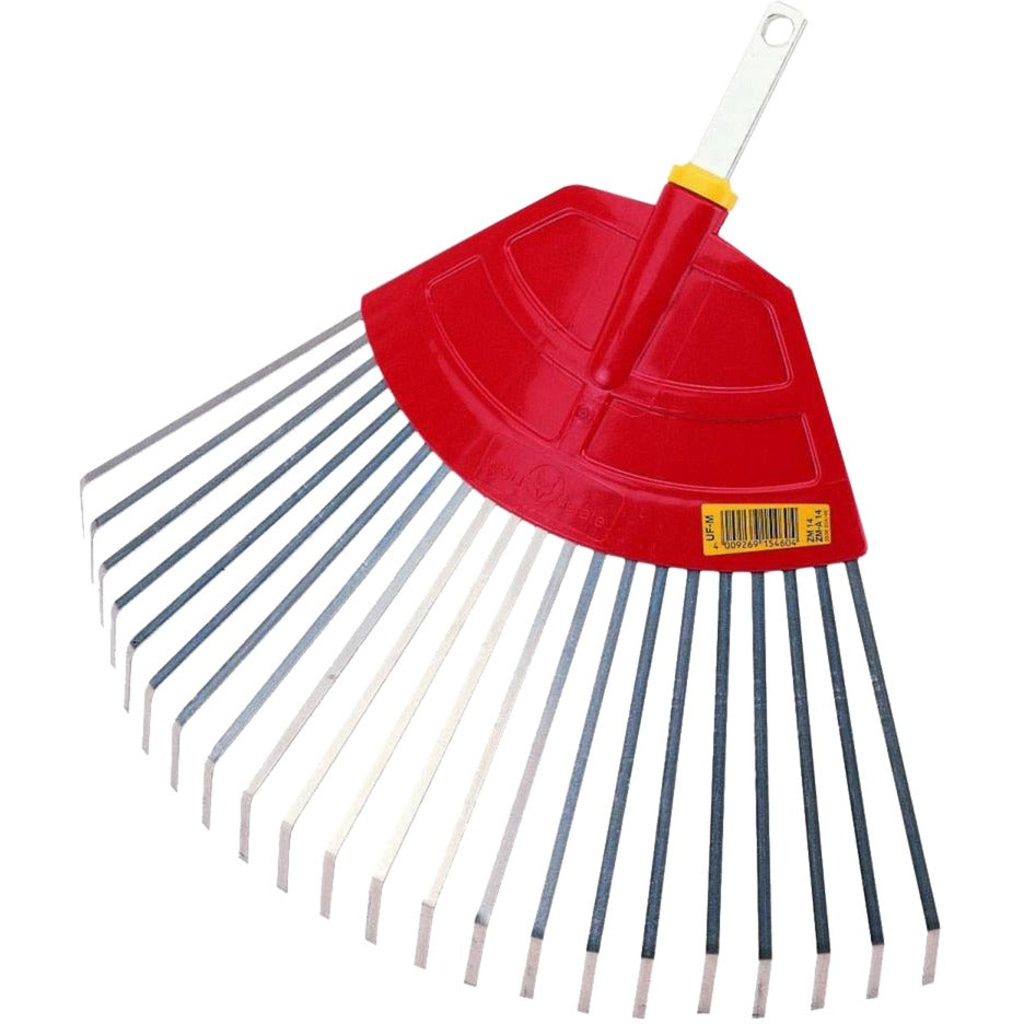 WOLF-Garten multi-star uf-m bladhark + multi-star zm 140 essenhouten steel (rood houtkleur)