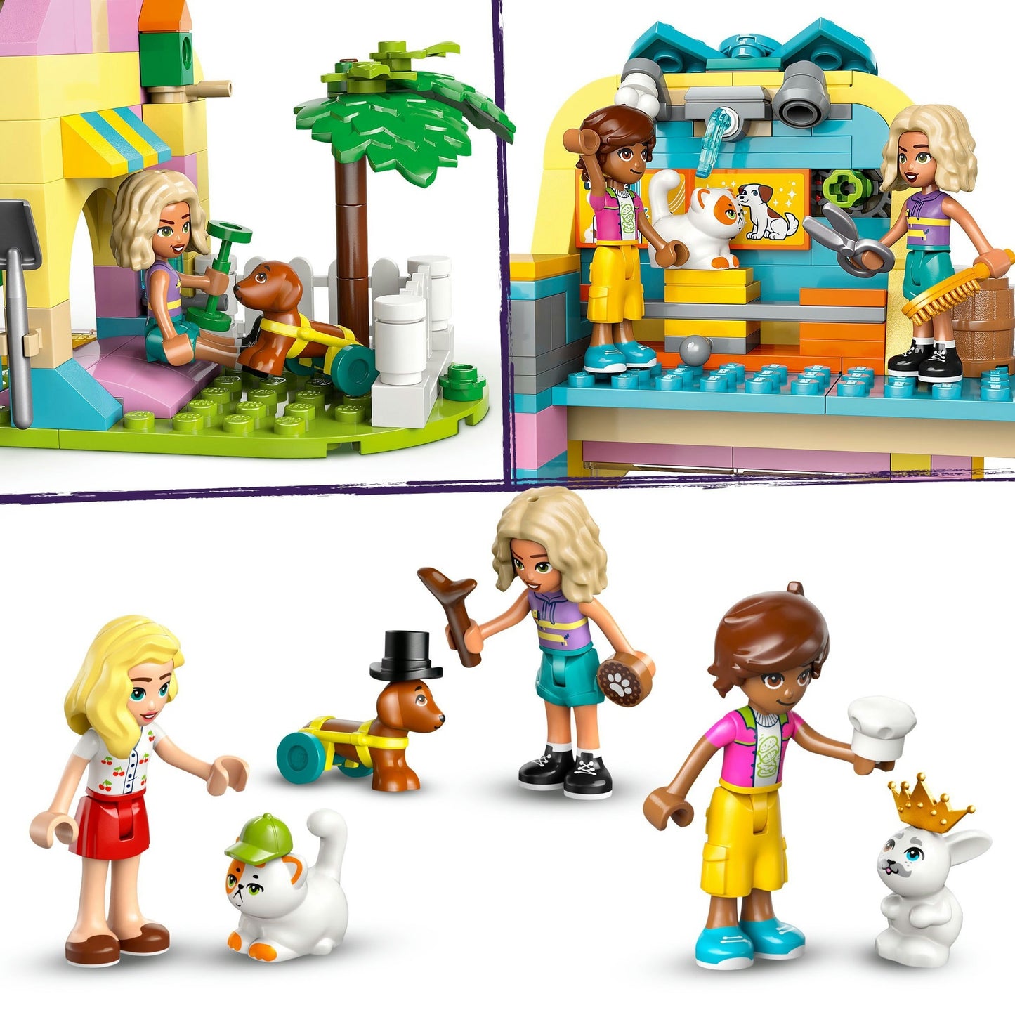 LEGO friends 42650 winkel met dierenaccessoires