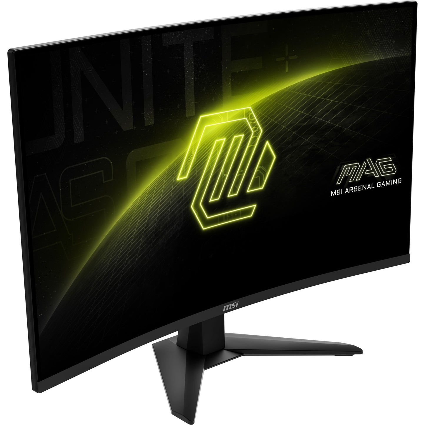 MSI mag 32cq6f 31.5 curved gaming monitor (zwart, 2x hdmi, displayport, 180 hz)