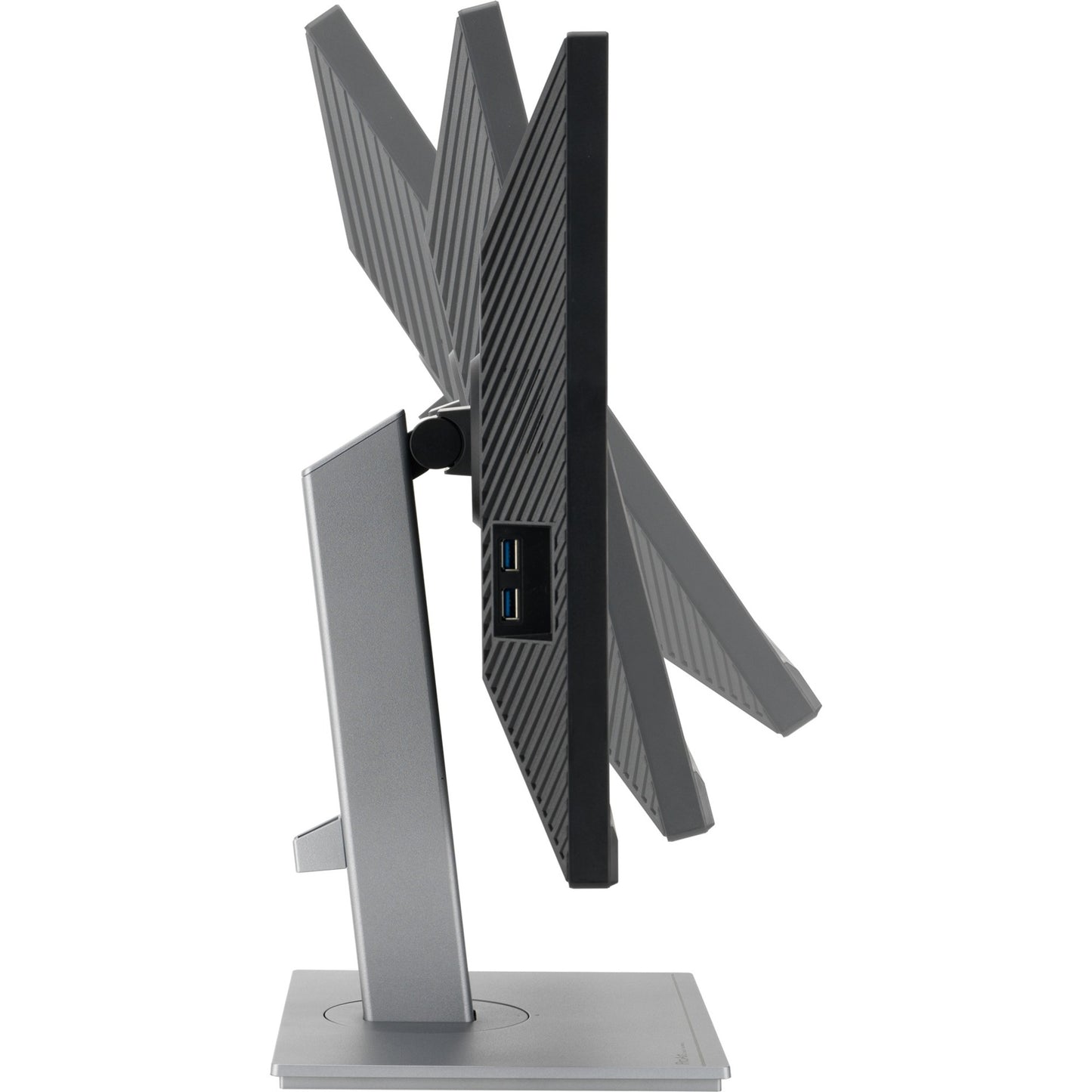 ASUS proart display pa248cnv 24 monitor (zwart zilver, 75 hz, hdmi, displayport, usb, lan, audio)