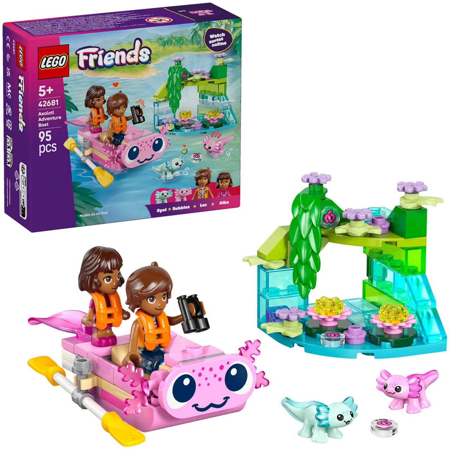 LEGO friends - axolotlavontuur constructiespeelgoed (42681)