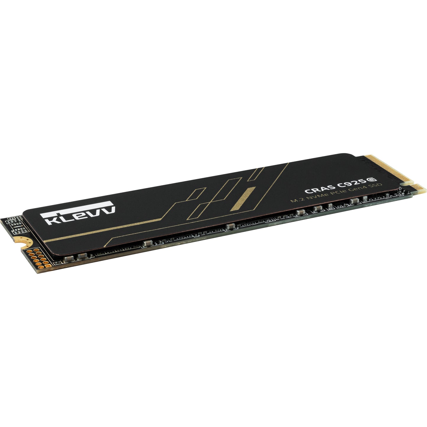 KLEVV cras c925g 1 tb ssd (zwart, k01tbm2sp0-25g, pcie gen 4.0 x4, nvme 2.0)