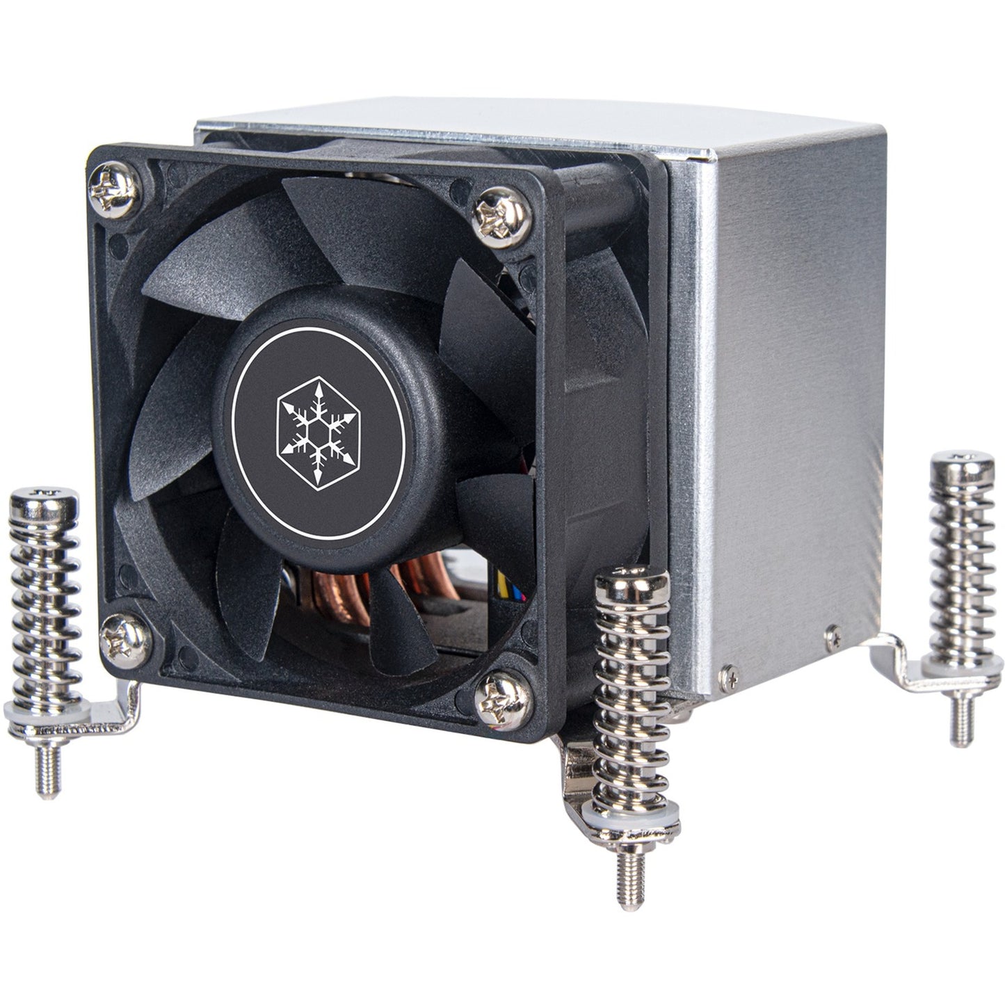SilverStone sst-ar09-1700 cpu-koeler (2u, voor socket 1700, 4-pins pwm)