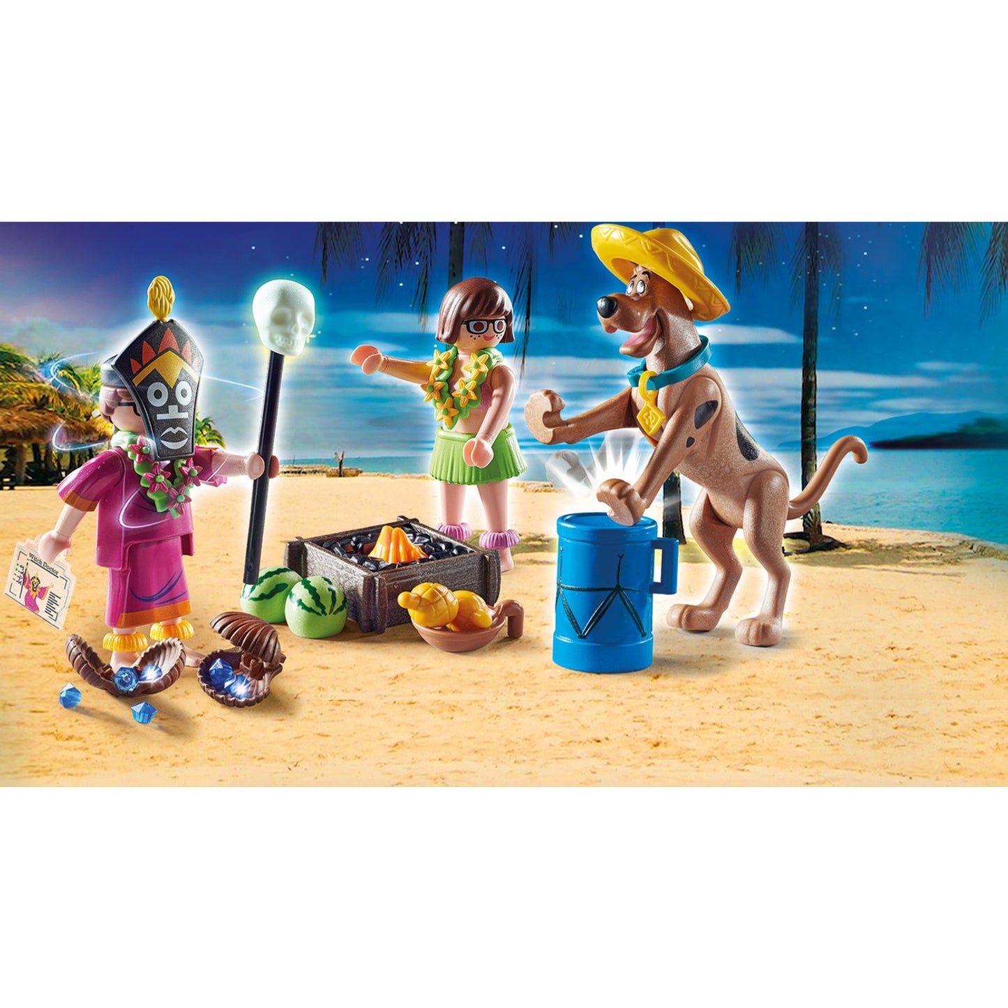 PLAYMOBIL scooby-doo! - avontuur met witch doctor constructiespeelgoed (70707)