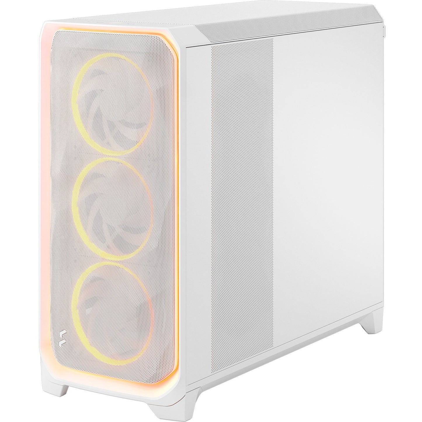 Fractal Design meshify 3 xl ambience pro rgb big tower behuizing (wit | 2x usb-a | 1x usb-c | rgb | tempered glass)