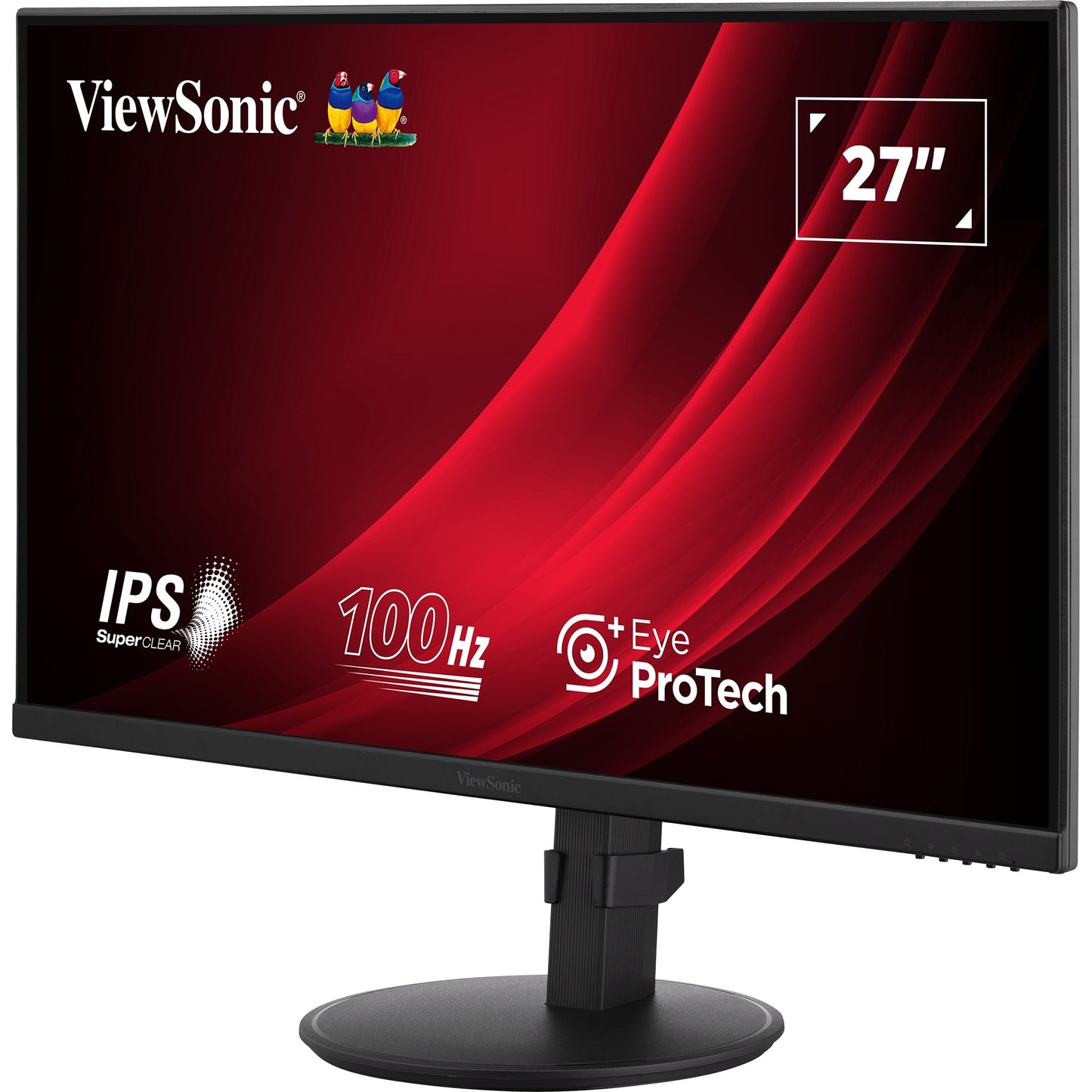 ViewSonic va2708-hdj 27 monitor (zwart, 1x hdmi, 1x displayport, vga)