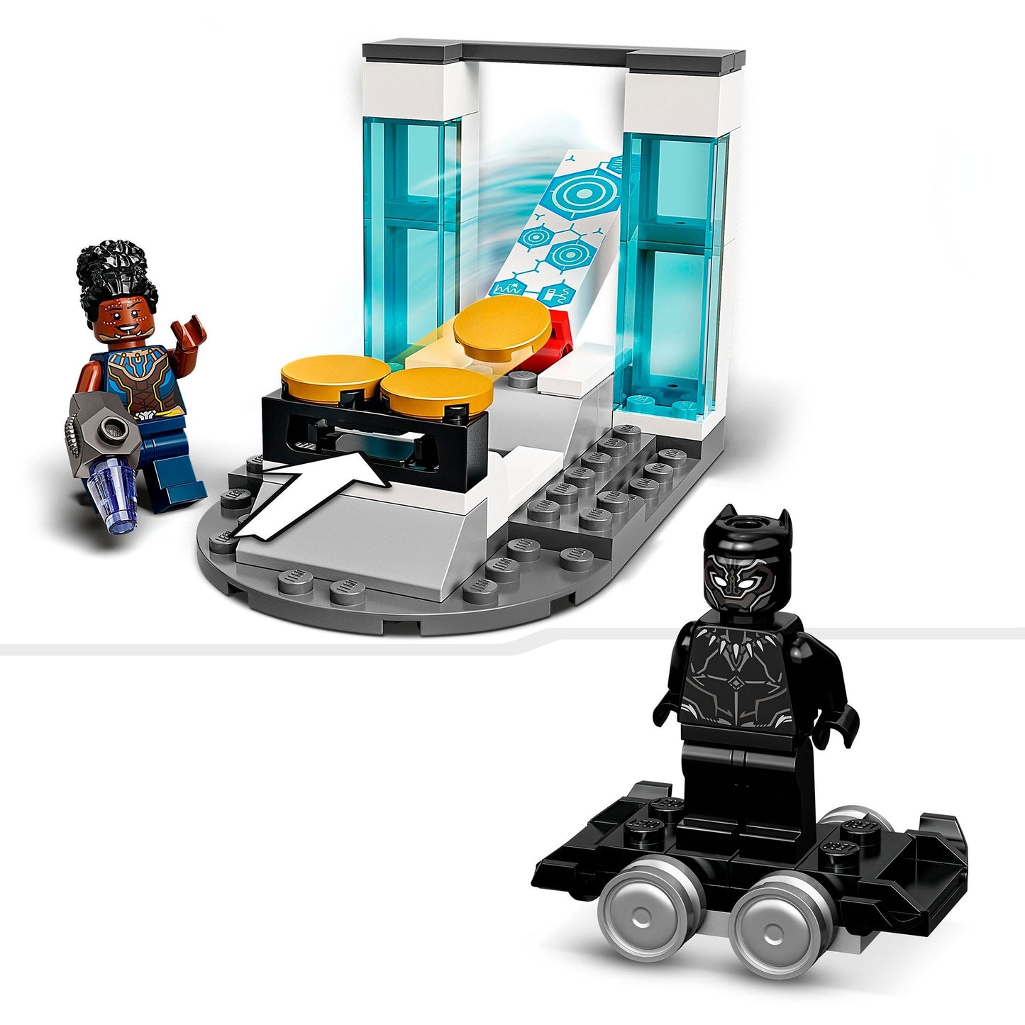 LEGO marvel - shuri’s lab constructiespeelgoed (76212)