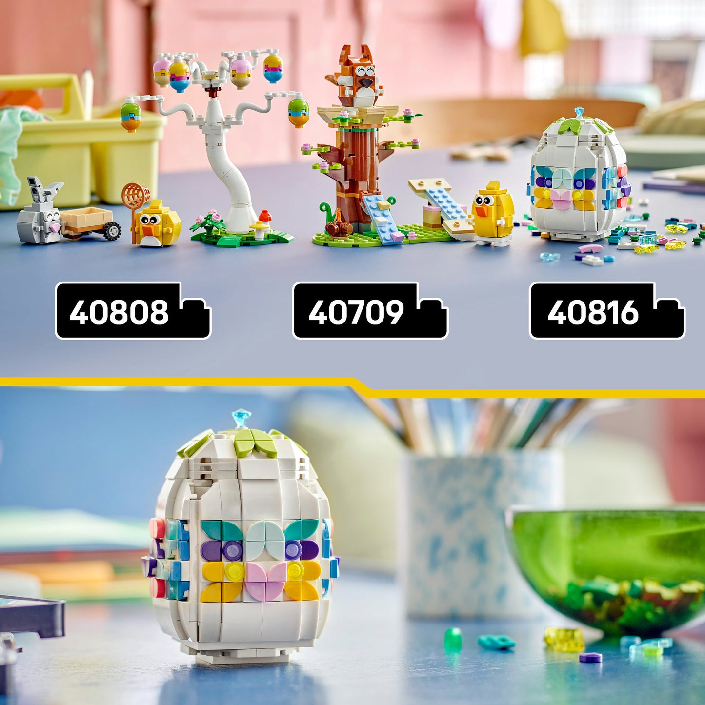 LEGO paasei versieren constructiespeelgoed (40816)