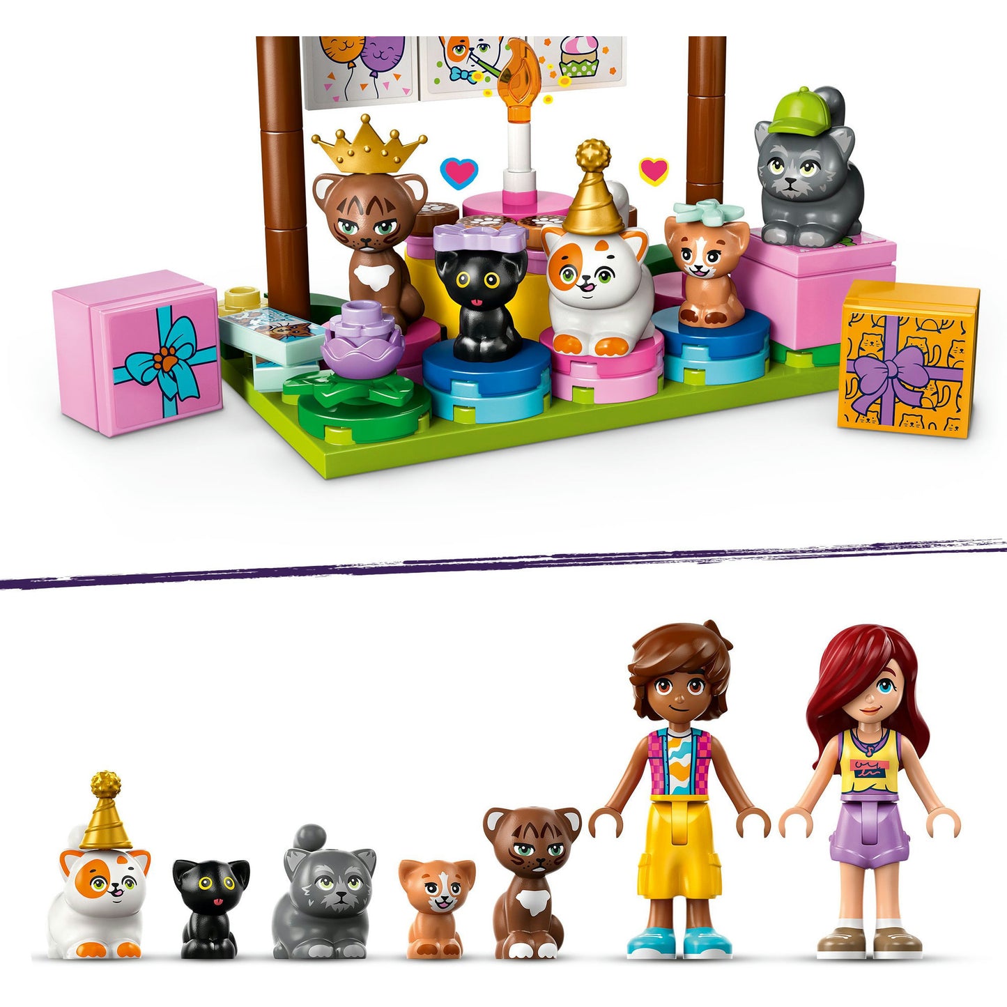 LEGO friends 42666 kattenverjaardagsfeestje en boomhut