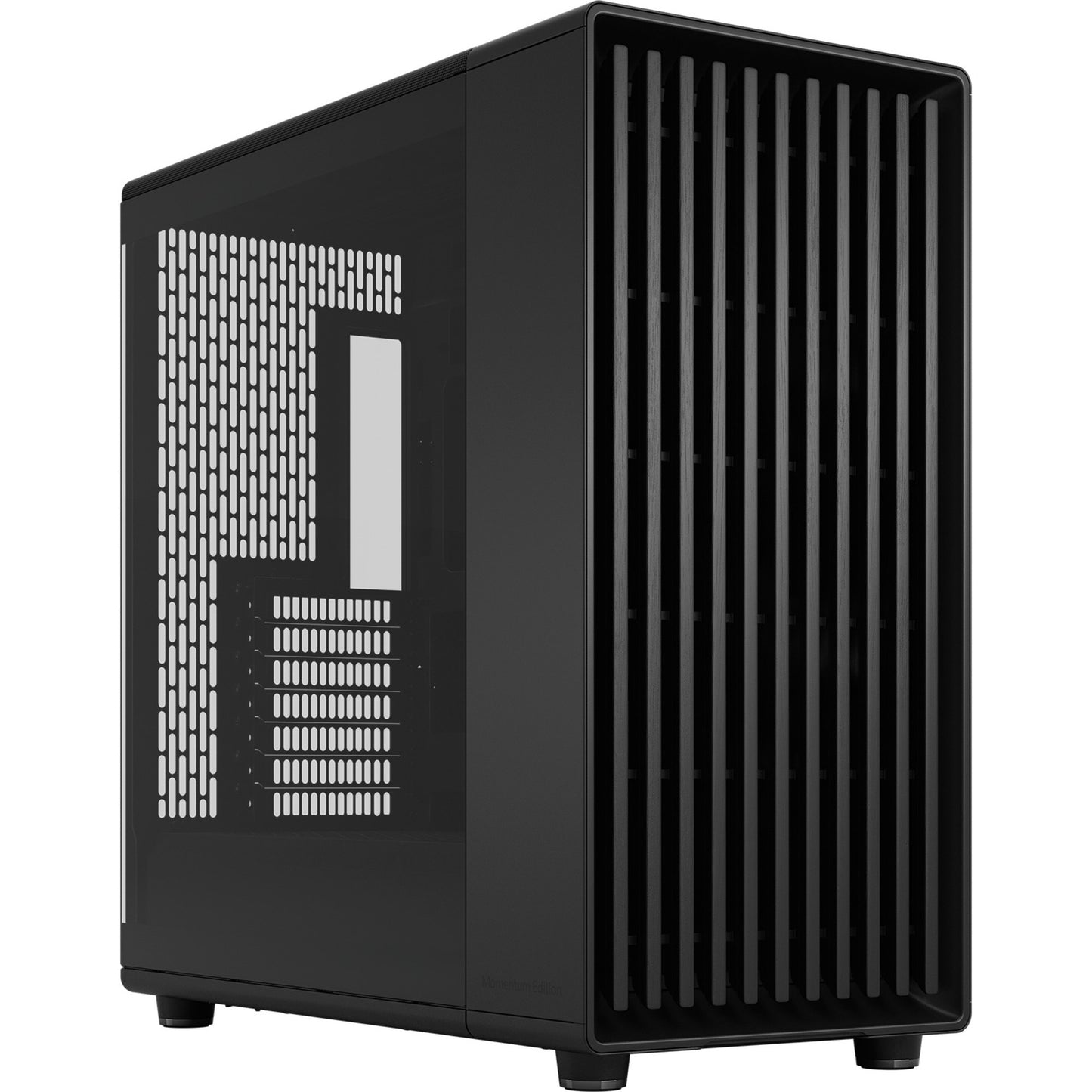 Fractal Design north xl momentum edition midi tower behuizing (zwart houtkleur | 2x usb-a | 1x usb-c | tempered glass)