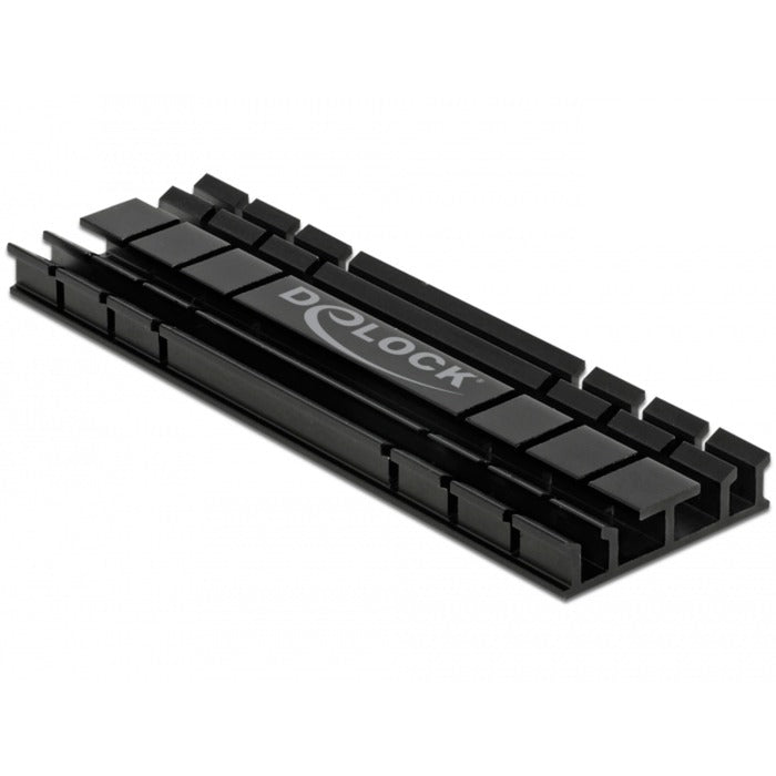 DeLOCK heatsink flat 70 mm voor m.2 module (zwart)