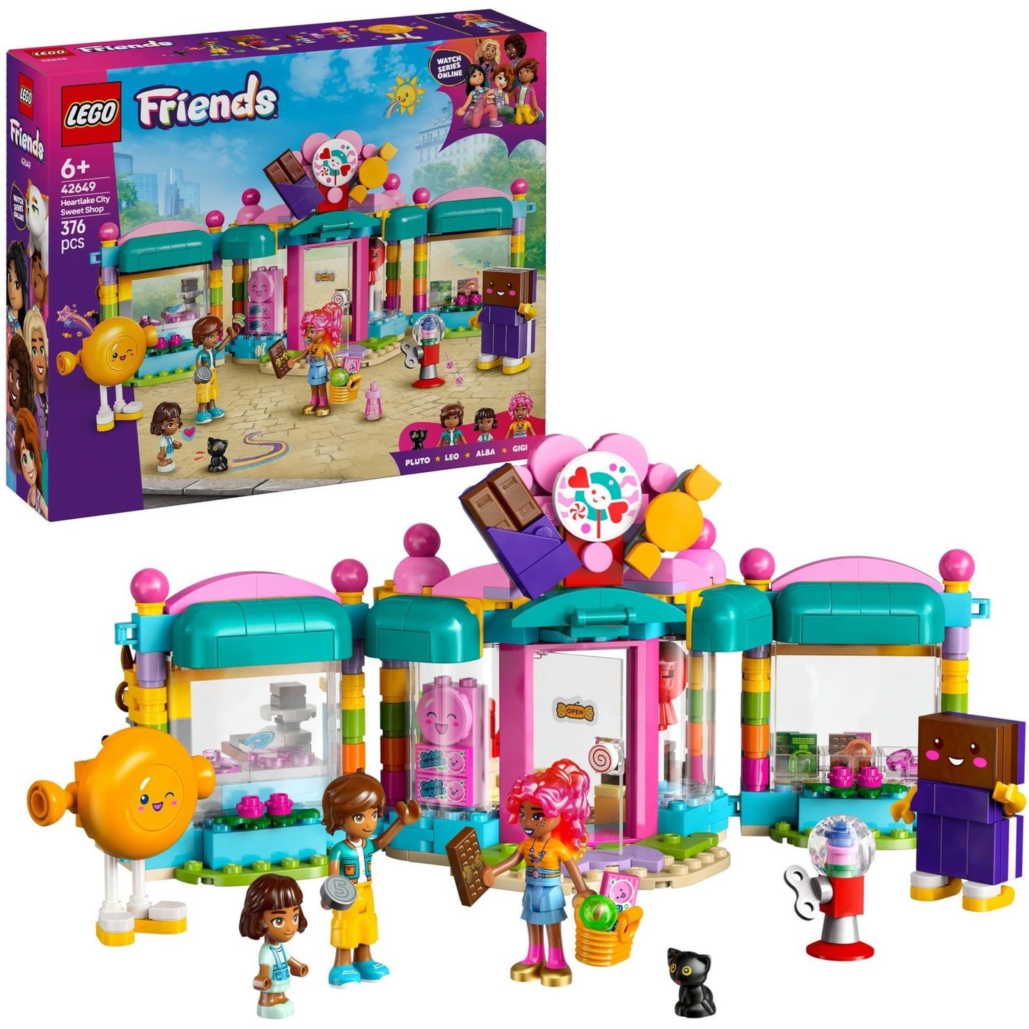 LEGO friends - heartlake city snoepwinkel constructiespeelgoed (42649)