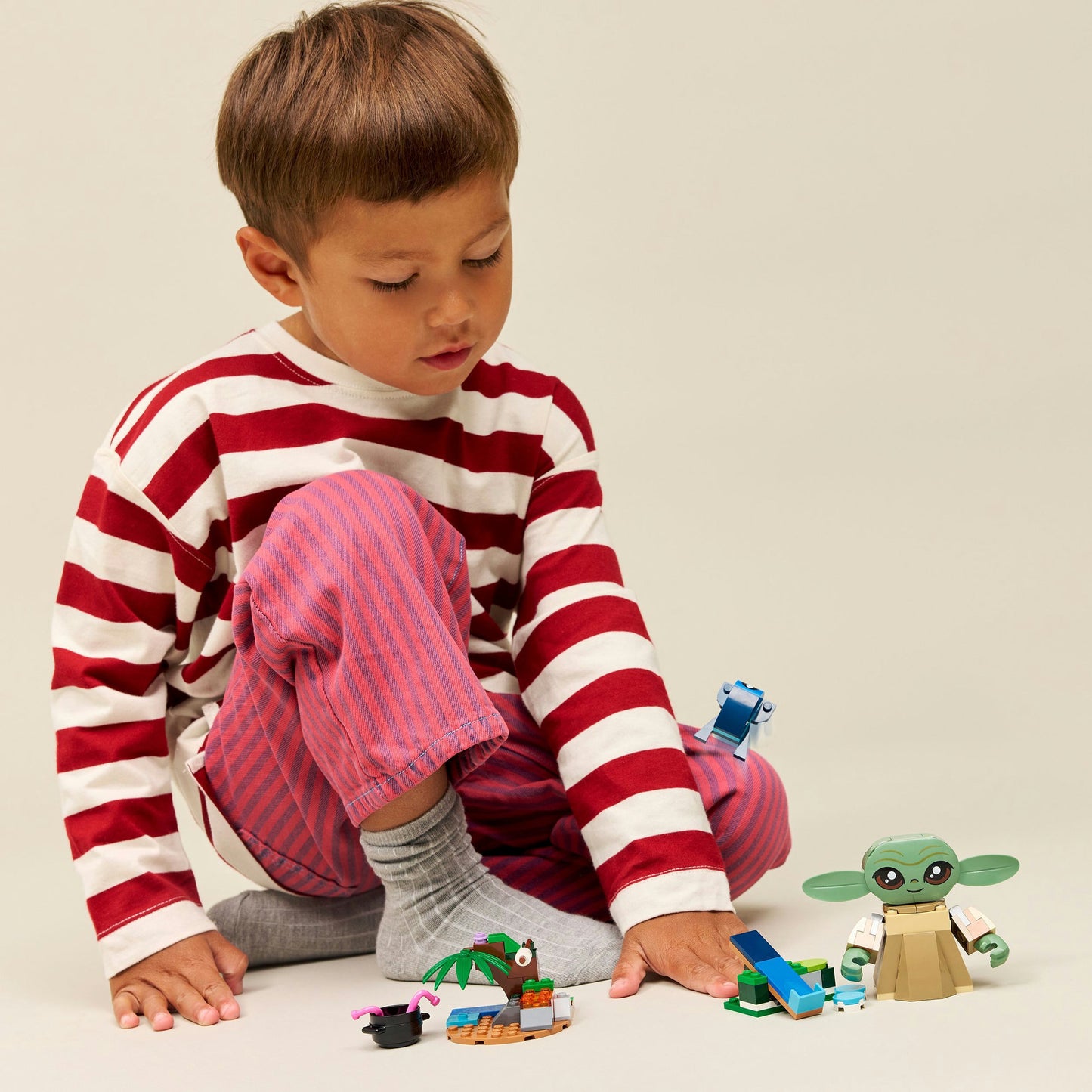 LEGO star wars 75443 grogu's thuis