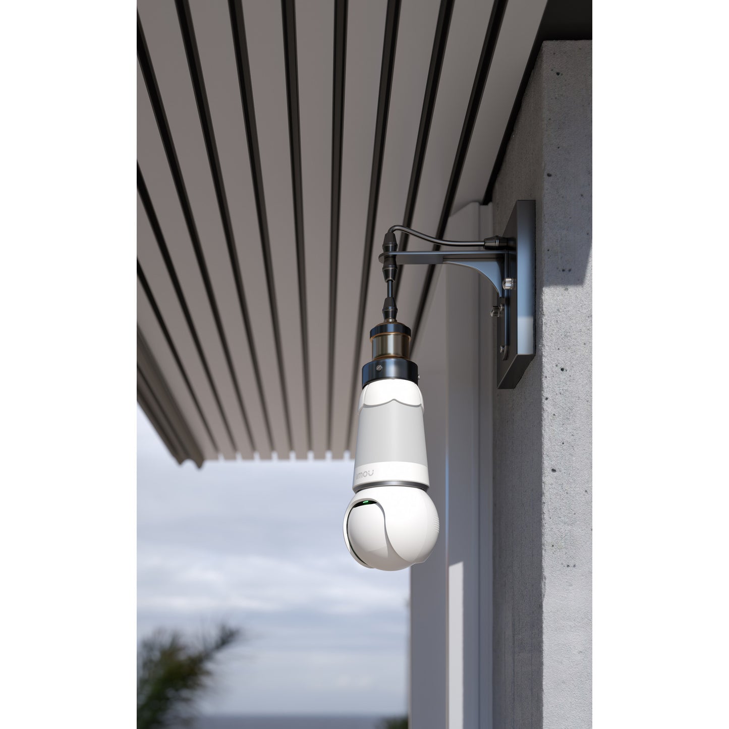 Imou Bulb Cam 2K beveiligingscamera (Wit, E26 E27 universele schroeffitting)