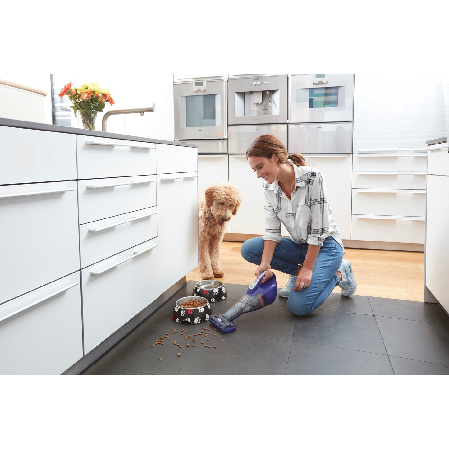 BLACK+DECKER dvb315jp 12v 1.5ah pet kruimeldief met dierenborstel handstofzuiger
