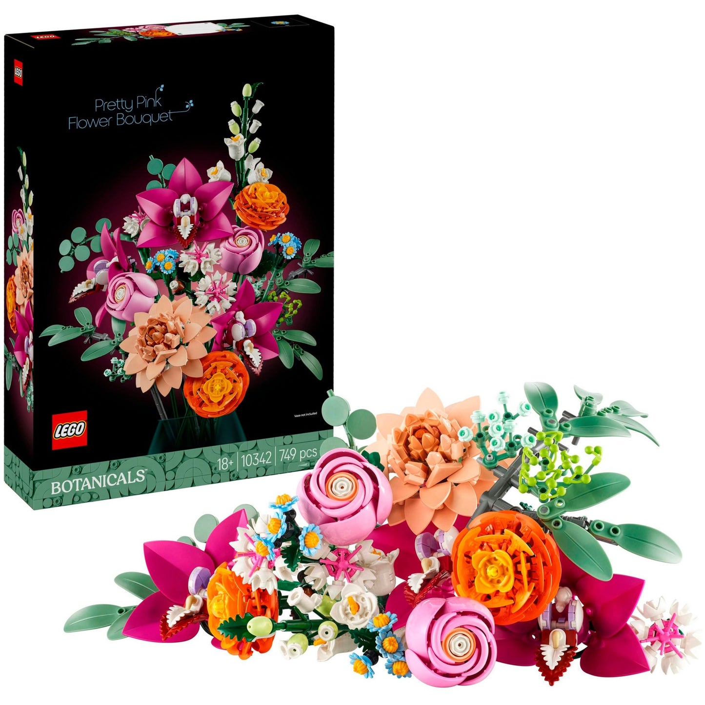 LEGO botanicals 10342 roze boeket