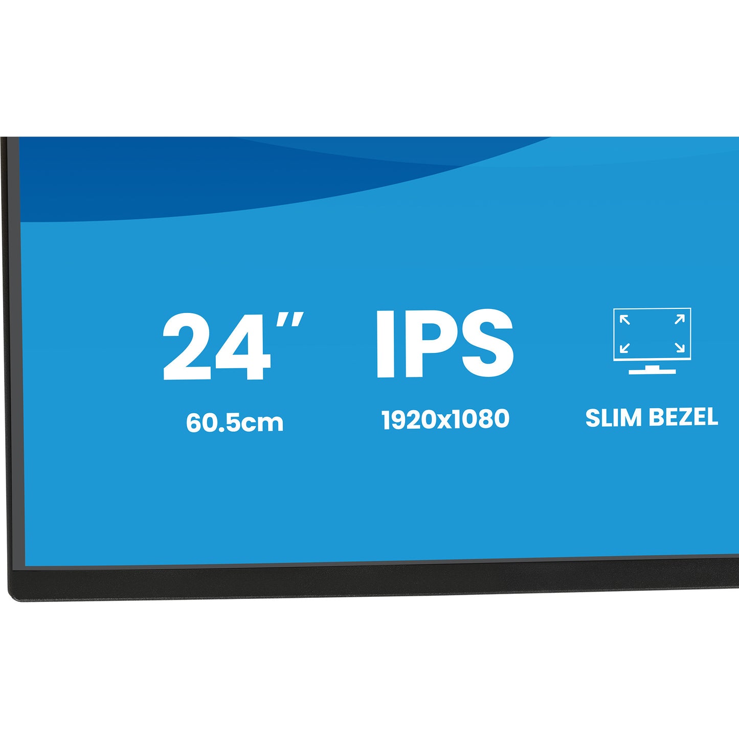 Iiyama prolite x2492hsu-b1 24 monitor (zwart (mat), hdmi, displayport, 2x usb-a)