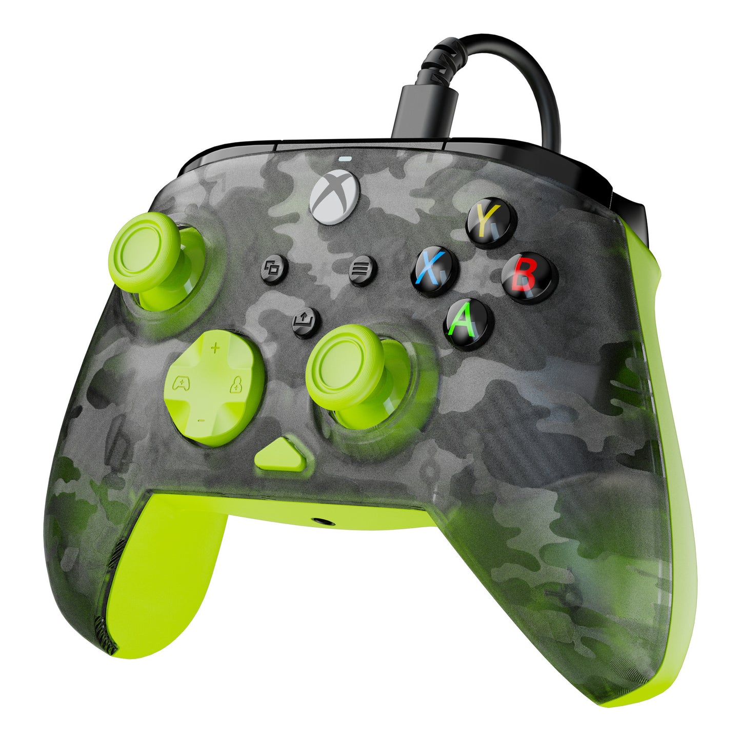 Turtle Beach rematch core bedrade controller (zwart geel, xbox serie x|s, xbox one, pc)