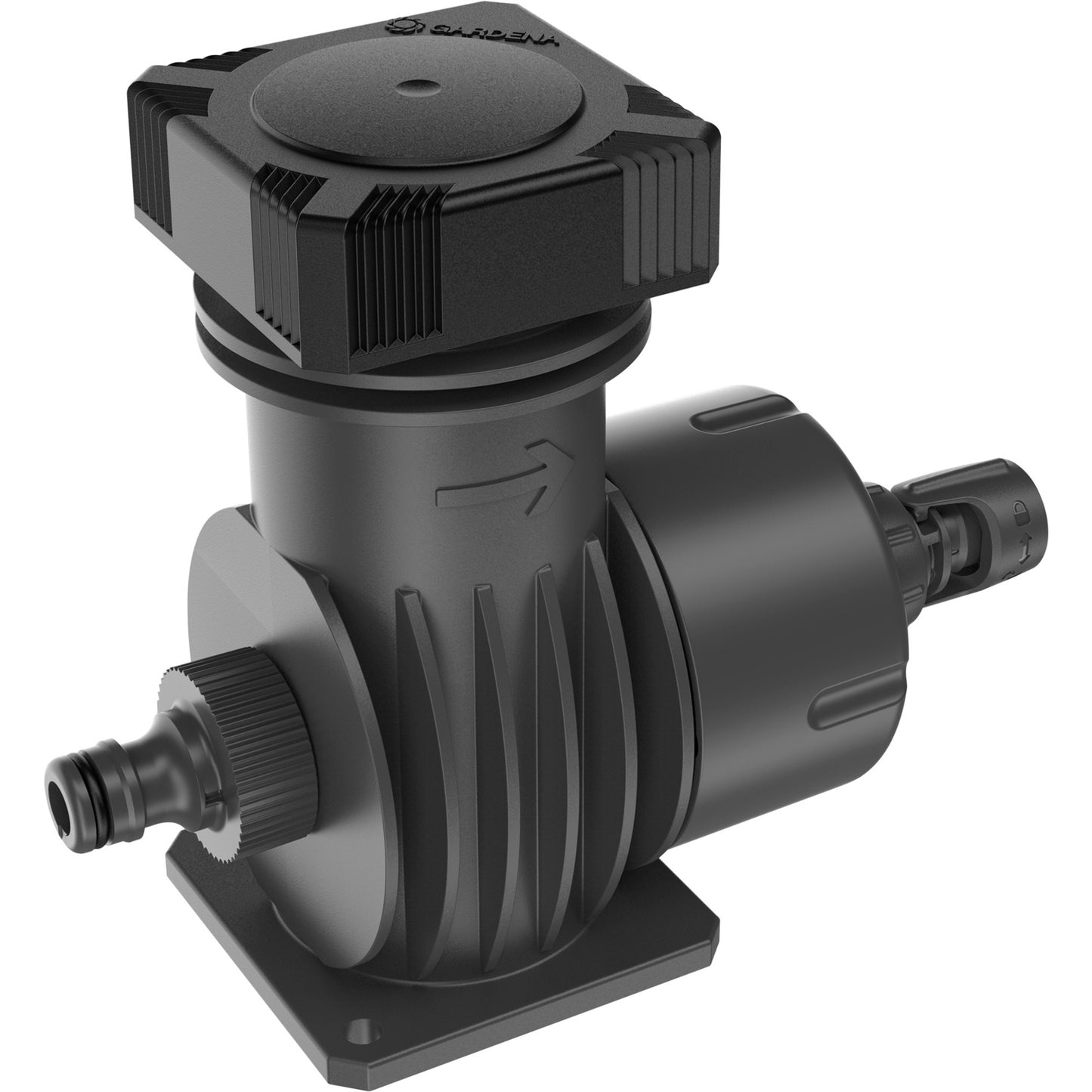 GARDENA micro-drip-system hoofdapparaat 2000 druppelsysteem (zwart)