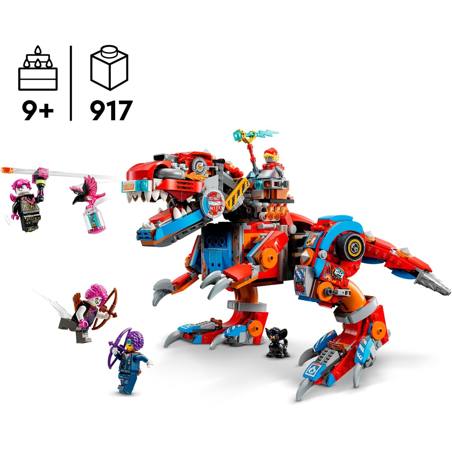 LEGO dreamzzz - coopers robotdinosaurus c. rex constructiespeelgoed (71484)