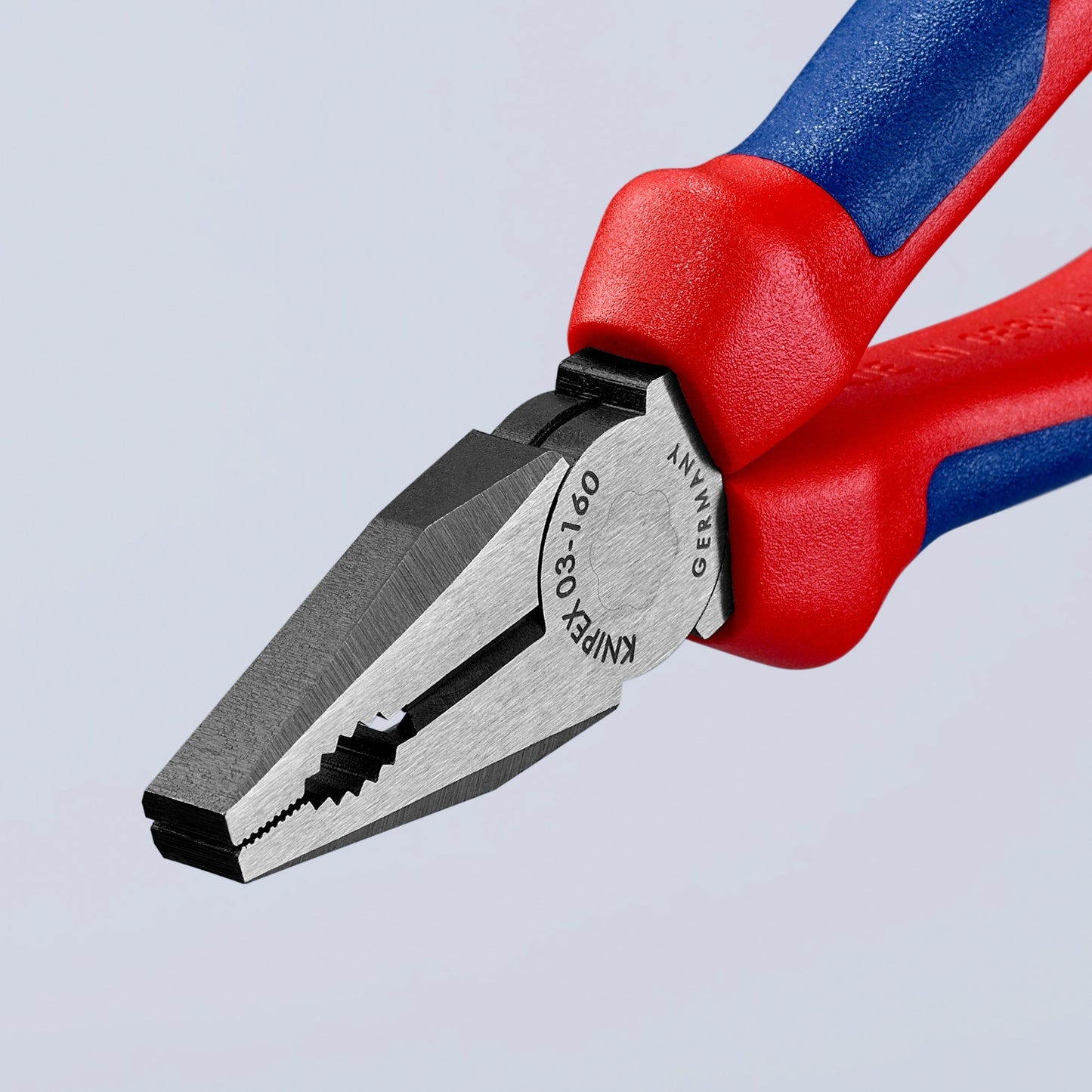 KNIPEX combinatietang 03 02 160 (blauw)