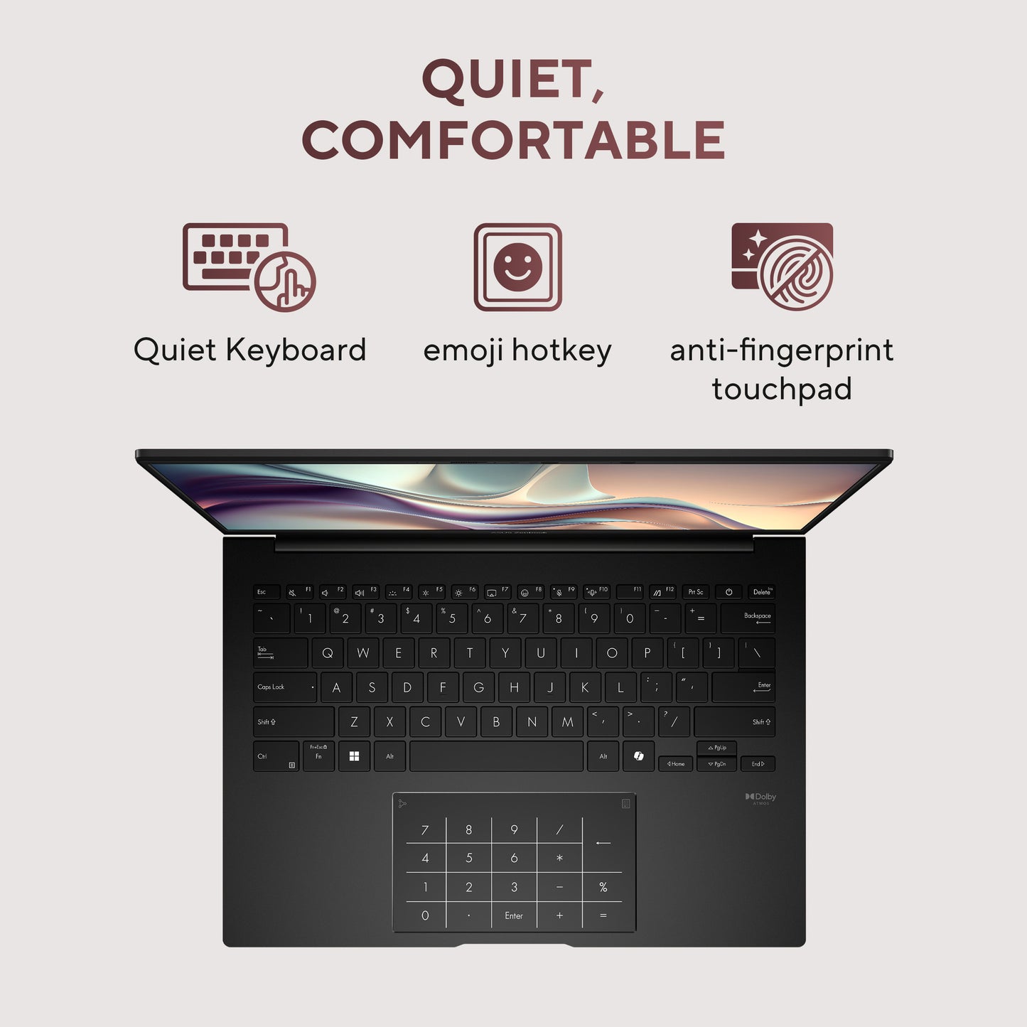 ASUS zenbook 14 um3406ga-qd031w 14 copilot+ laptop (zwart | ryzen ai 7 445 | radeon 840m | 32 gb | 1 tb ssd)