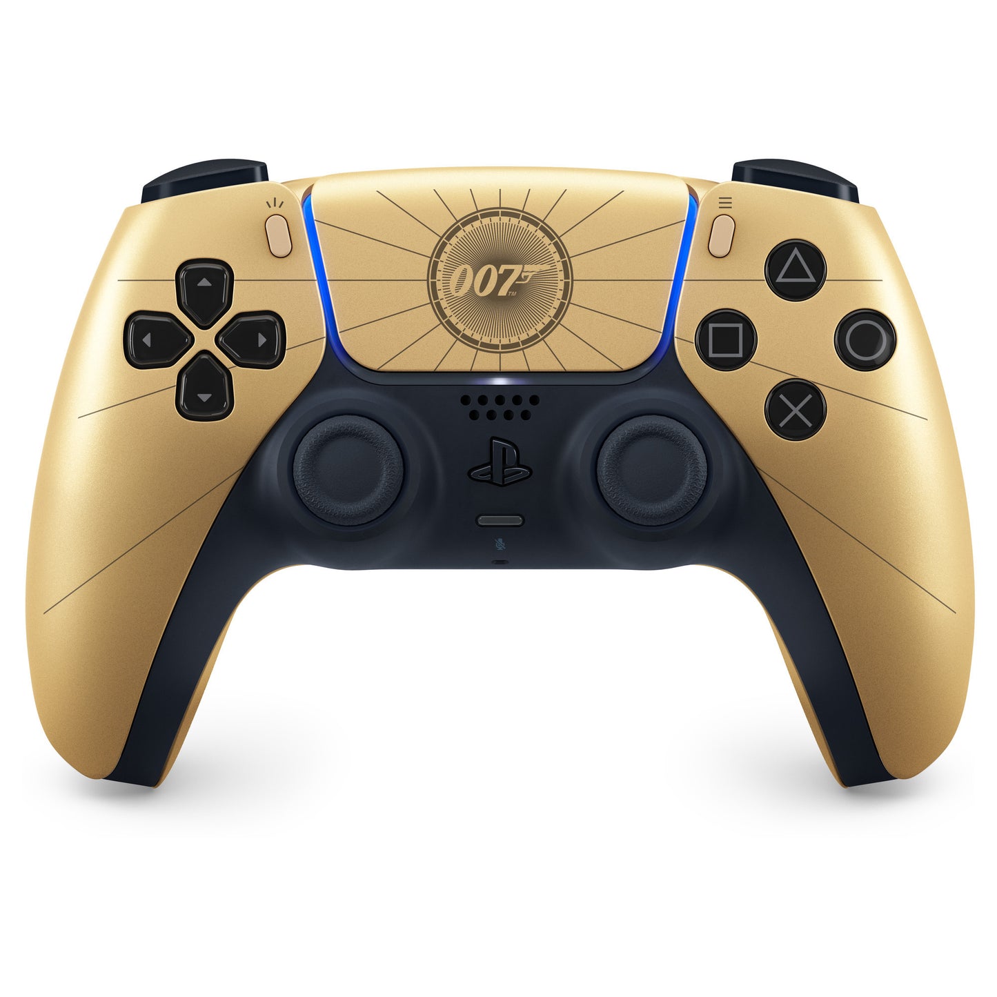 Sony Interactive Entertainment dualsense draadloze controller – 007 first light limited edition (goud zwart, voor playstation 5)
