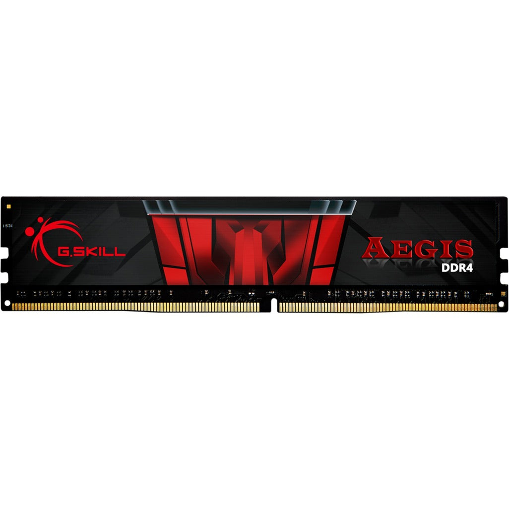 G.Skill aegis 8 gb ddr4-3200 (1x 8 gb) werkgeheugen (zwart, f4-3200c16s-8gis, xmp 2.0)