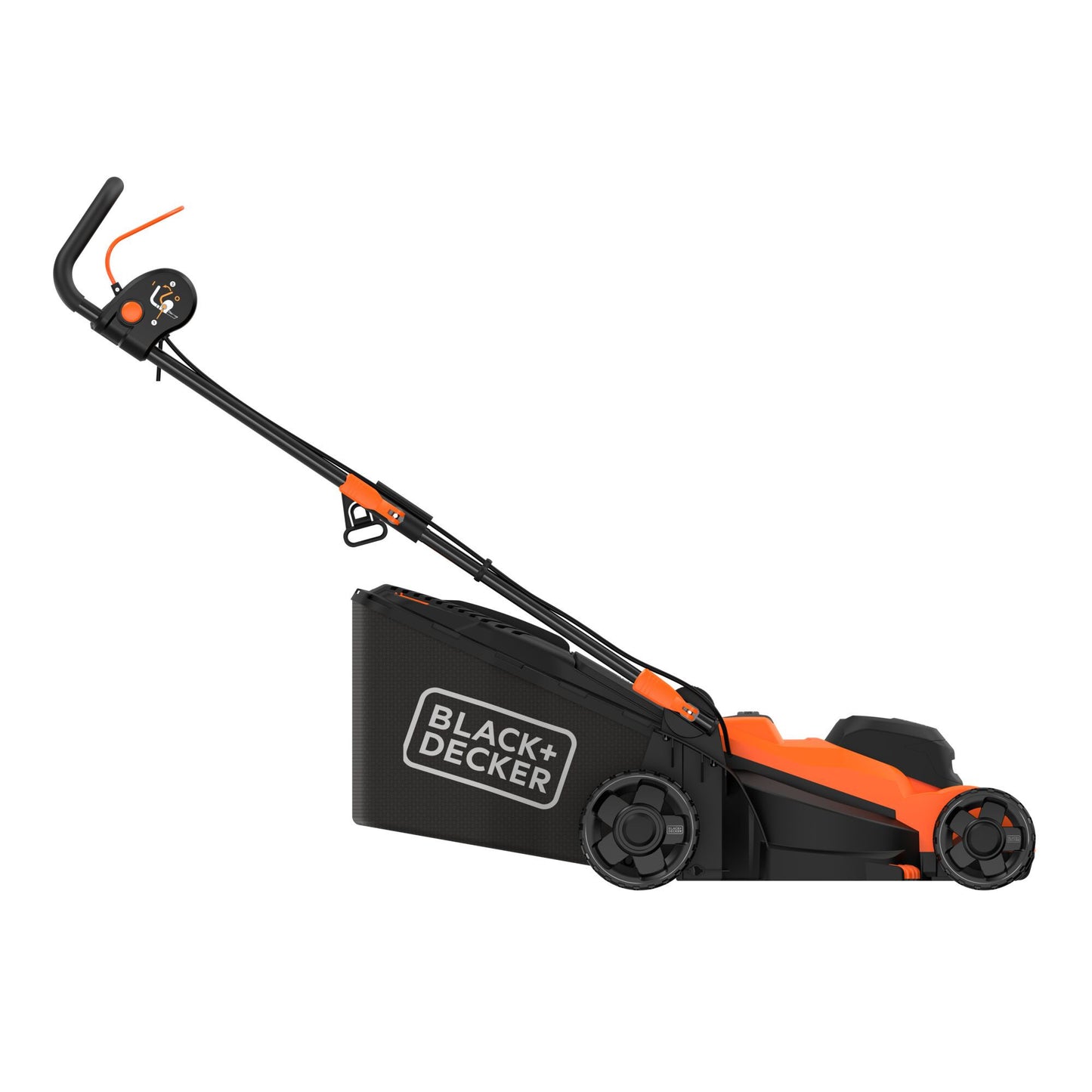 BLACK+DECKER bemwp340 grasmaaier (oranje zwart, 34 cm, 1400w)