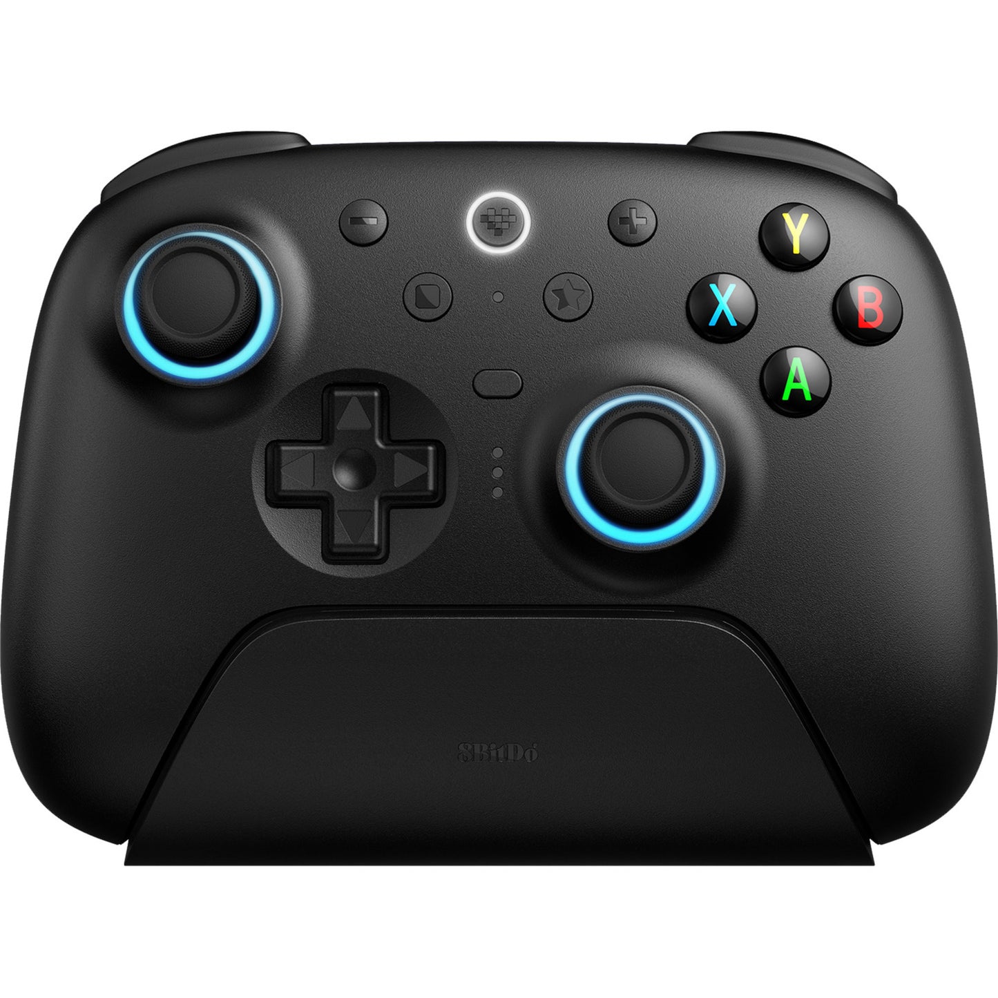 8BitDo ultimate 2 wireless controller (zwart, 2.4 ghz bluetooth, usb, pc)