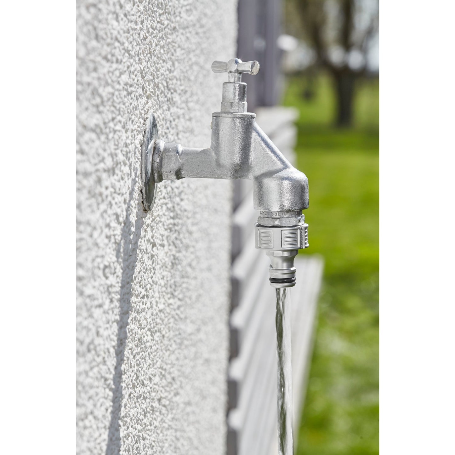 GARDENA premium kraanstuk 33.3 mm (g 1 ) (zilver, 18242-20)