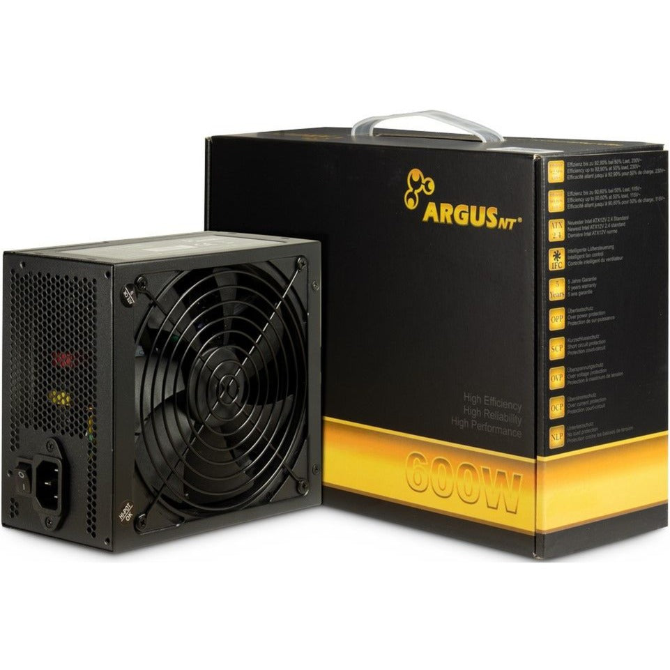 Inter-Tech argus gps-600 600 watt voeding (zwart, 4x pcie)