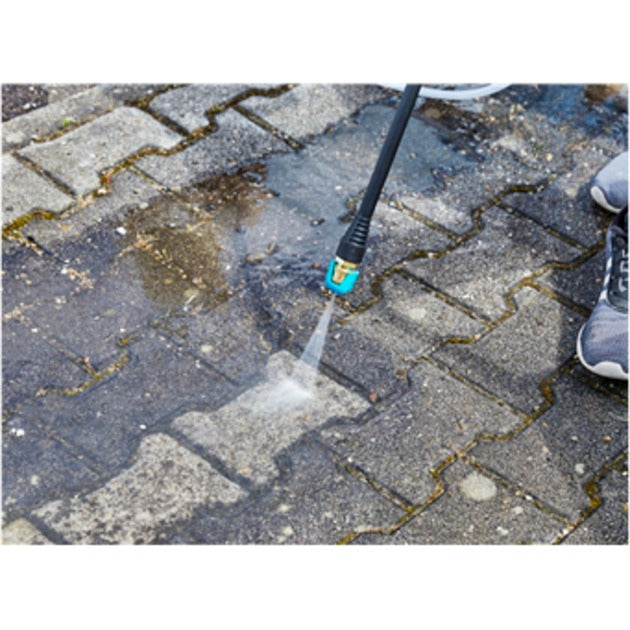 GARDENA aquaclean 24 18 v p4a solo drukreiniger (grijs turquoise, 14800-55, accu niet inbegrepen)