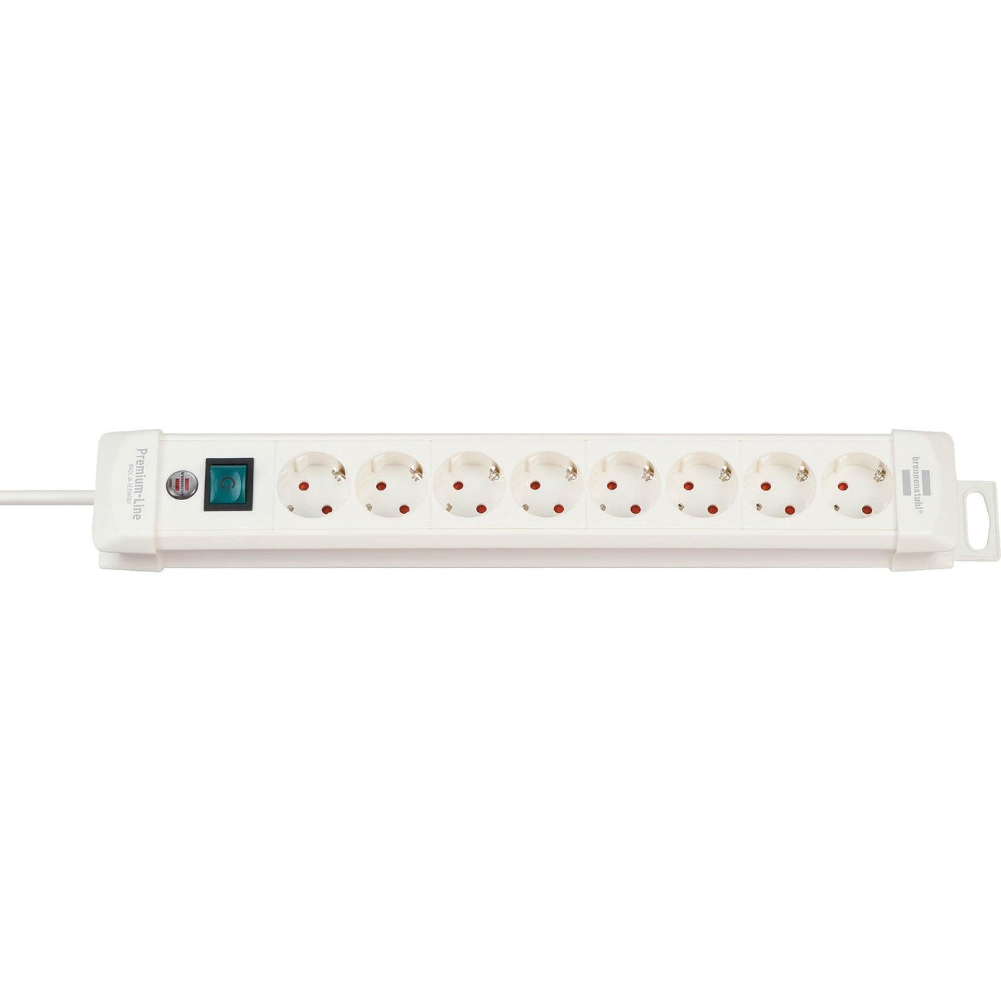 Brennenstuhl premium-line stekkerdoos 8-voudig, 3m stekkerdoos (voor 8 stekkers)