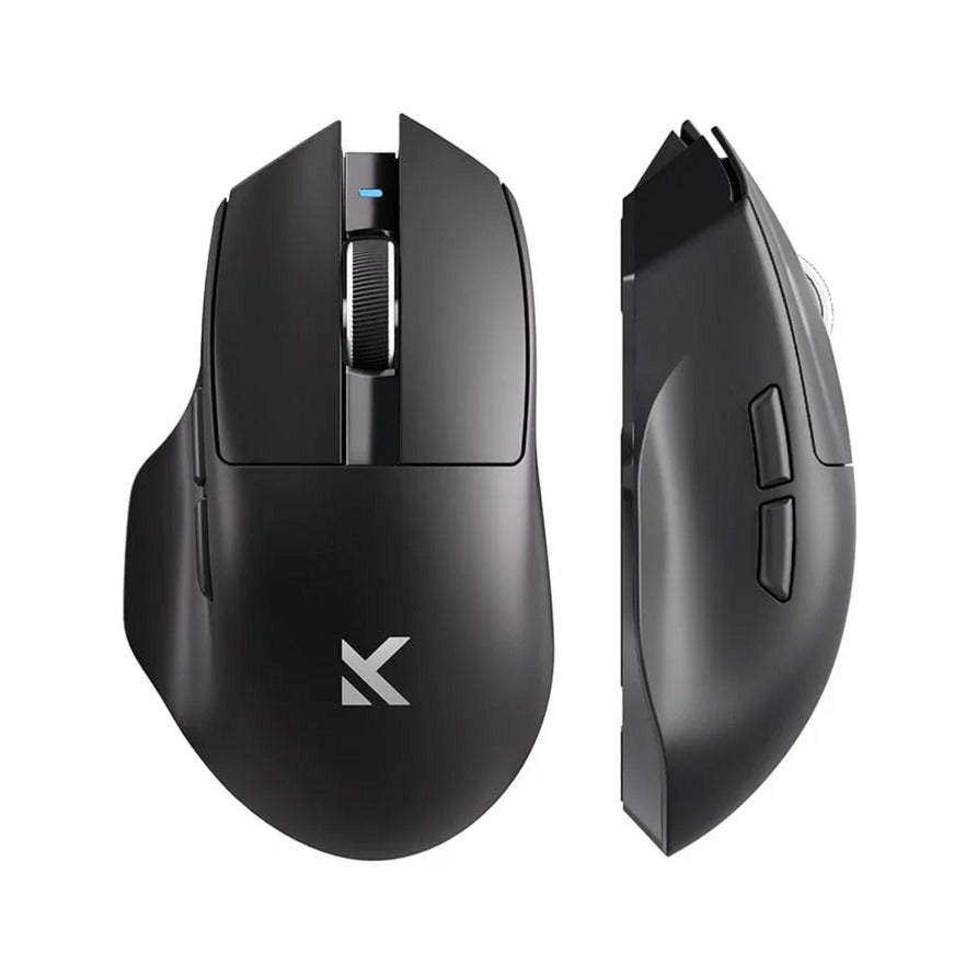 MCHOSE G7 gaming muis (Zwart, 12.000 DPI, 2.4 GHz Bluetooth USB-C)