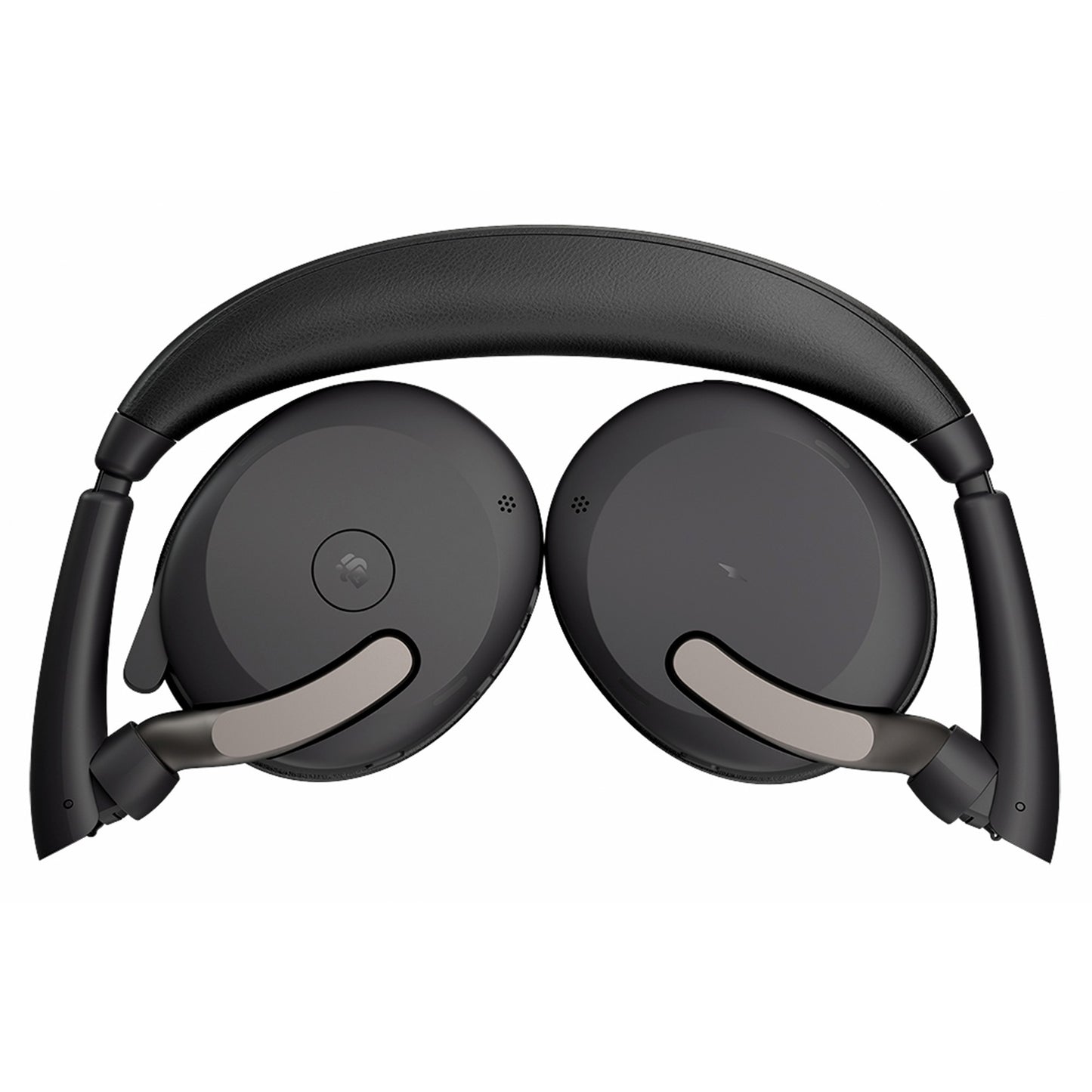 Jabra evolve2 65 flex duo, ms on-ear headset (zwart, stereo, usb-c, link380c, microsoft teams)