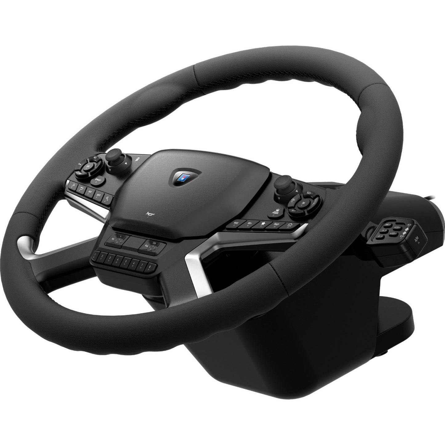 HORI force feedback truck control system simulatorset (zwart zilver)
