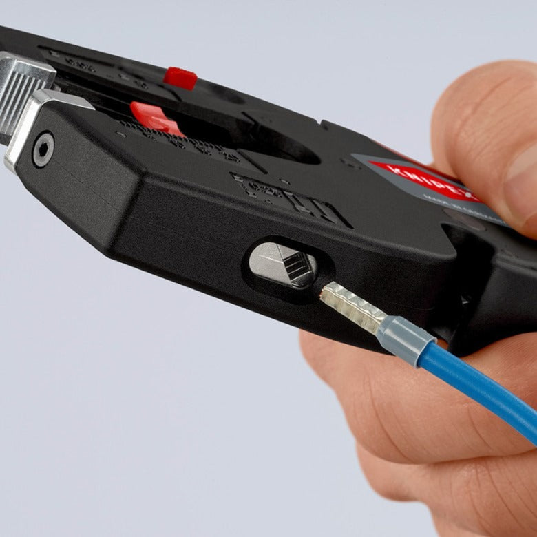 KNIPEX nexstrip striptang (zwart rood)